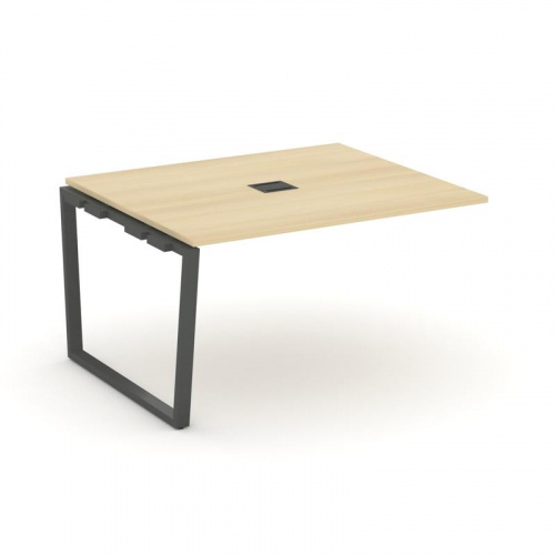 Style Project Проходной наб. элем. перег. стола SN-6T2.NSPRG-034 Акация Лорка/Металл Антрацит/Заглуш фото 28