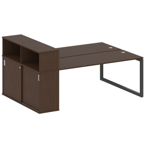 Бенч-система с шкафом-купе на О-обр. м/к Metal System Quattro 50БО.РС-СШК-2.5 фото 8