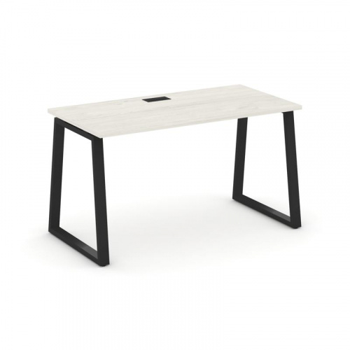 Style Project Стол письменный SN-6T1.SP-023 Акация Лорка/Металл Антрацит/Заглушка Пластик Черный 138 фото 5