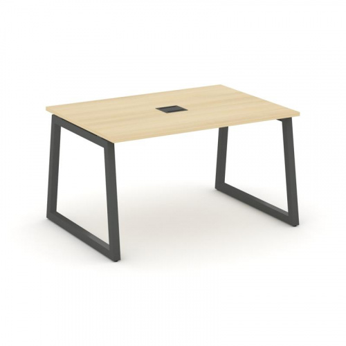 Style Project Стол переговорный SN-5T1.SPRG-004 Акация Лорка/Металл Антрацит/Заглушка Металл Антраци фото 28