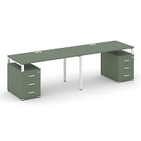 Бенч-система на 2 места с 2 опорными тумбами Concept CN.ORS-320