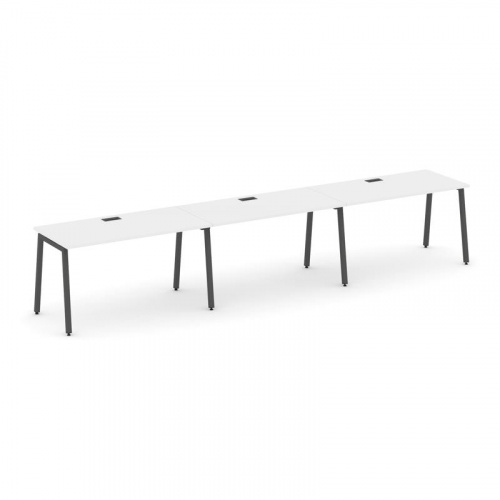 Style Project Рабочая станция 1 сторон. SN-4A.ORS-043 Акация Лорка/Металл Антрацит 4140*700*750 фото 17