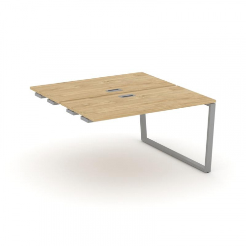 Style Project Стол-приставка к опор. элем. SN-6T2.DPRS-024 Акация Лорка/Металл Антрацит/Заглушка Пла фото 2