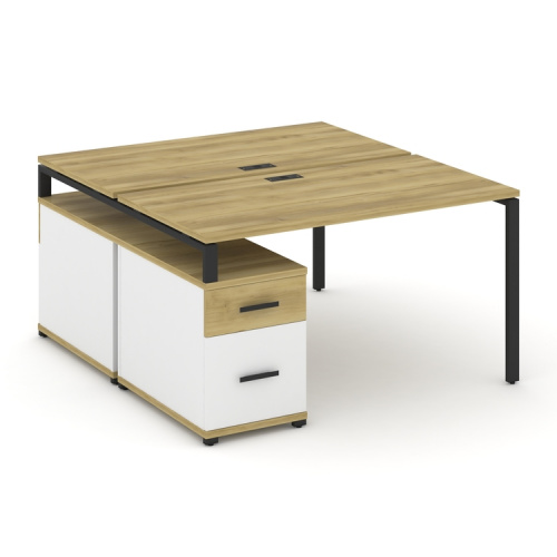 Бенч-система на 2 места с опорной тумбой Concept CN.DRS-307 фото 6