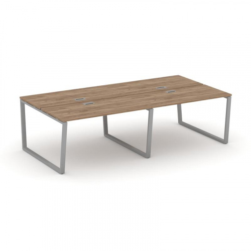 Style Project Рабочая станция 2-х сторон. SN-6T2.DRS-032 Акация Лорка/Металл Антрацит/Заглушка Пласт фото 10