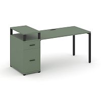 Стол офисный с опорной тумбой Concept CN.SP-413