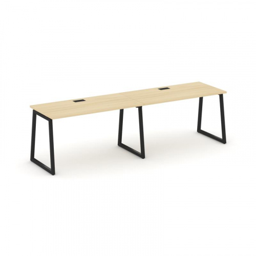 Style Project Рабочая станция 1 сторон. SN-4T1.ORS-021 Акация Лорка/Металл Антрацит/Заглушка Пластик фото 25