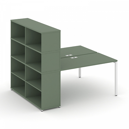 Бенч-система с опорным стеллажом с надставкой Concept CN.DRS-214