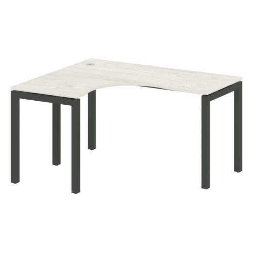 Стол криволинейный левый на П-обр. м/к Metal System Quattro 50БП.СА-3 (L) фото 9 Стол криволинейный левый на П-обр. м/к Metal System Quattro 50БП.СА-3 (L) фото 9