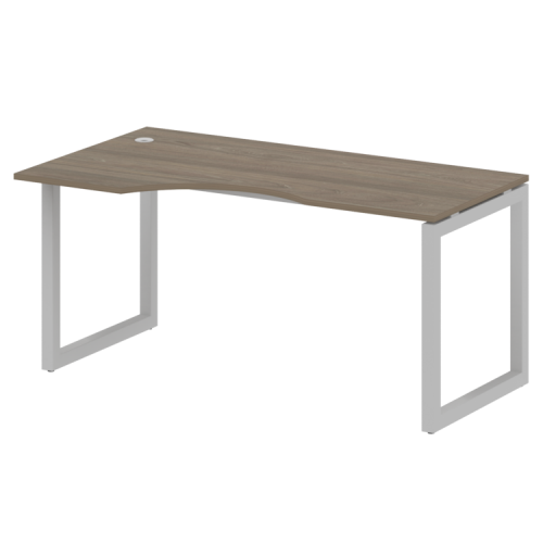 Стол криволинейный левый на О-обр. м/к Metal System Quattro 50БО.СА-1 (L)