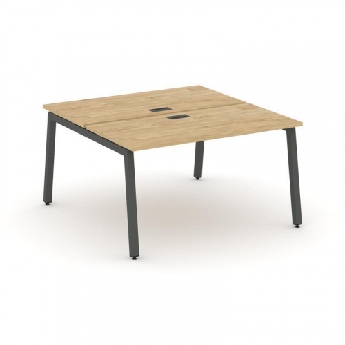 Style Project Рабочая станция 2-х сторон. SN-5A.DRS-011 Тиквуд Светлый/Металл Антрацит 980*1432*750 фото 28