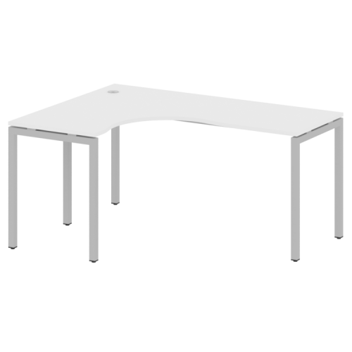 Стол криволинейный левый на П-обр. м/к Metal System Quattro 40БП.СА-4 (L) фото 4 Стол криволинейный левый на П-обр. м/к Metal System Quattro 40БП.СА-4 (L) фото 4