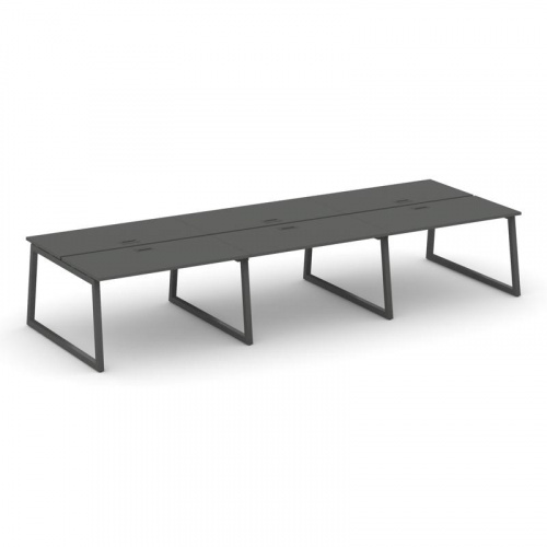 Style Project Рабочая станция 2-х сторон. SN-5T1.DRS-072 Акация Лорка/Металл Антрацит/Заглушка Пласт фото 27