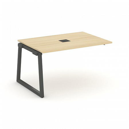 Style Project Проходной наб. элем. перег. стола SN-5T1.NSPRG-004 Акация Лорка/Металл Антрацит/Заглуш