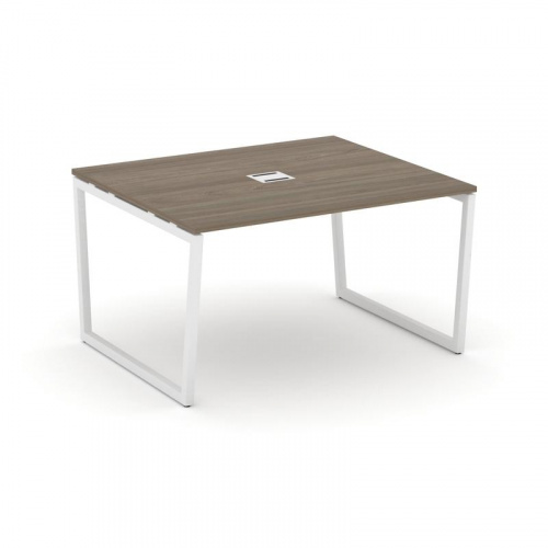 Style Project Стол переговорный SN-4T2.SPRG-034 Акация Лорка/Металл Антрацит/Заглушка Металл Антраци фото 14