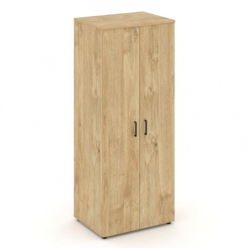 Style Project Гардероб широкий глубокий SN.GB.E-004 Белый/Тиквуд Светлый/Черный Ручки 796*600*1982 фото 12