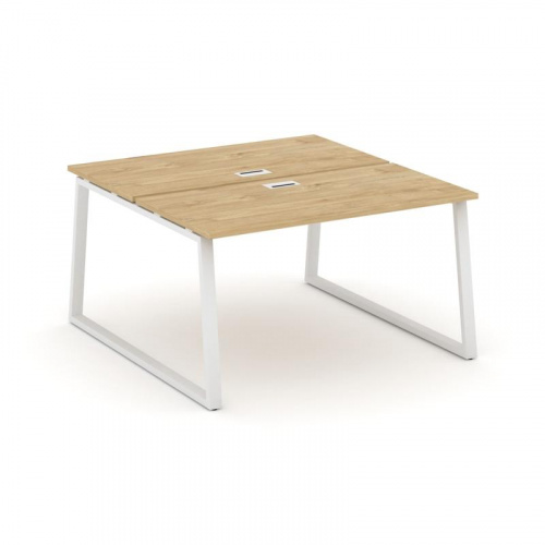 Style Project Рабочая станция 2-х сторон. SN-6T1.DRS-024 Акация Лорка/Металл Антрацит/Заглушка Пласт фото 3