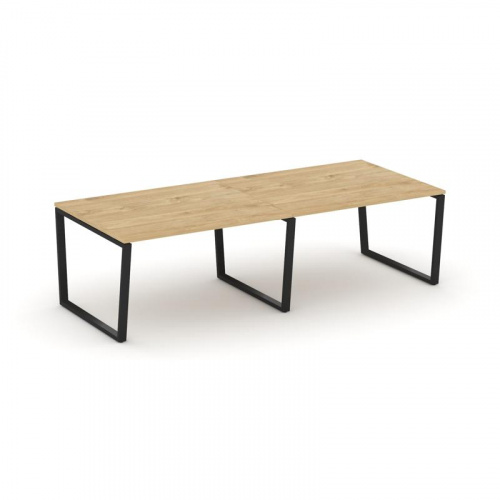 Style Project Стол переговорный SN-6T2.SPRG-043.3 Акация Лорка/Металл Антрацит 2760*1180*750 Style Project Стол переговорный SN-6T2.SPRG-043.3 Акация Лорка/Металл Антрацит 2760*1180*750