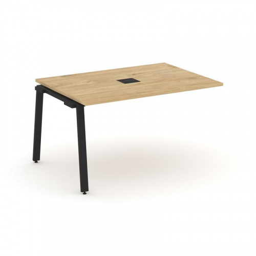 Style Project Проходной наб. элем. перег. стола SN-6A.NSPRG-002 Дуб Наварра/Металл Антрацит 1180*980 фото 4