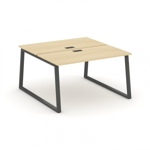 Style Project Рабочая станция 2-х сторон. SN-6T1.DRS-024 Акация Лорка/Металл Антрацит/Заглушка Пласт фото 28