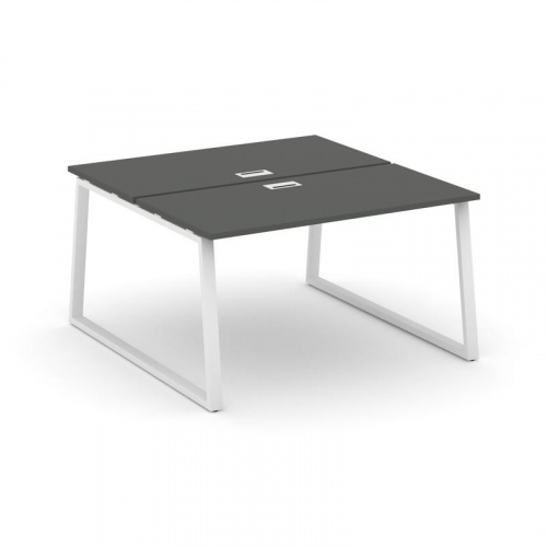 Style Project Рабочая станция 2-х сторон. SN-6T1.DRS-024 Акация Лорка/Металл Антрацит/Заглушка Пласт фото 19