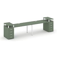 Бенч-система на 2 места с 2 опорными тумбами Concept CN.ORS-427