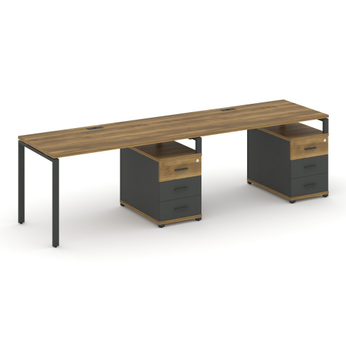 Бенч-система на 2 места с 2 опорными тумбами Concept CN.ORS-309