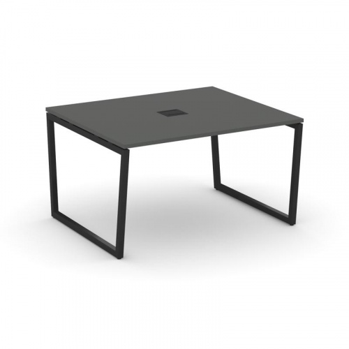 Style Project Стол переговорный SN-4T2.SPRG-034 Акация Лорка/Металл Антрацит/Заглушка Металл Антраци фото 4