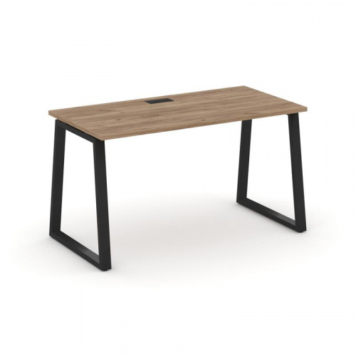 Style Project Стол письменный SN-6T1.SP-023 Акация Лорка/Металл Антрацит/Заглушка Пластик Черный 138 фото 6