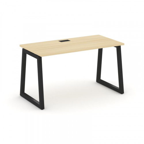 Style Project Стол письменный SN-5T1.SP-023 Акация Лорка/Металл Антрацит/Заглушка Пластик Черный 138 фото 7