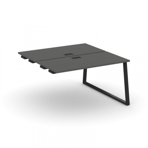 Style Project Стол-приставка к опор. элем. SN-6T1.DPRS-024 Акация Лорка/Металл Антрацит/Заглушка Пла фото 4