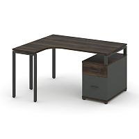 Стол эргономичный с опорной тумбой Concept CN.SA-304(L)