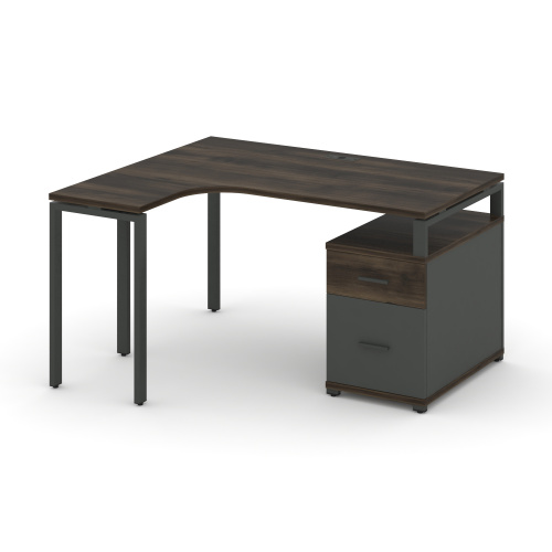 Стол эргономичный с опорной тумбой Concept CN.SA-304(L) Стол эргономичный с опорной тумбой Concept CN.SA-304(L)