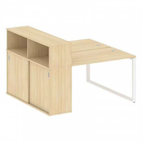 Бенч-система с шкафом-купе на О-обр. м/к Metal System БО.РС-СШК-2.2 фото 6