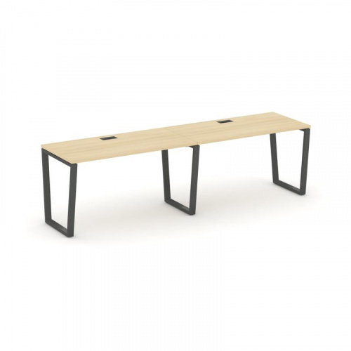 Style Project Рабочая станция 1 сторон. SN-6T2.ORS-001 Акация Лорка/Металл Антрацит/Заглушка Пластик фото 28