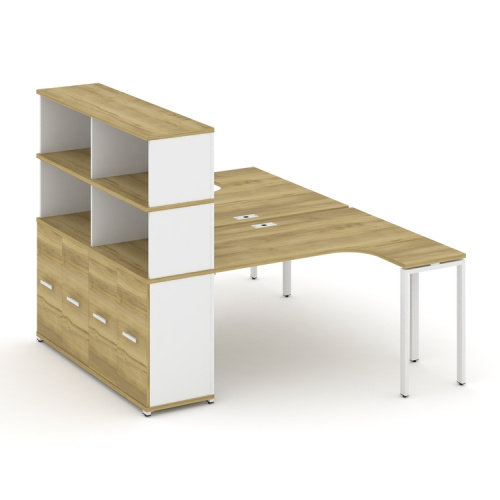 Бенч-система с опорным шкафом-купе с надставкой Concept CN.DSA-221 фото 11 Бенч-система с опорным шкафом-купе с надставкой Concept CN.DSA-221 фото 11