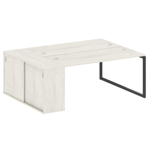 Бенч-система с шкафом-купе на О-обр. м/к Metal System Quattro 40БО.РС-СШК-1.4 фото 13