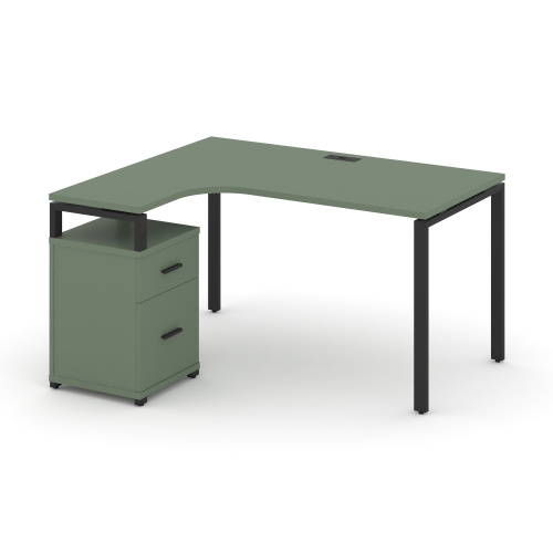 Стол эргономичный с опорной тумбой Concept CN.SA-308(L) Стол эргономичный с опорной тумбой Concept CN.SA-308(L)