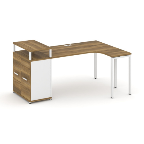 Стол эргономичный с опорным распашным шкафом Concept CN.SA-211(R)