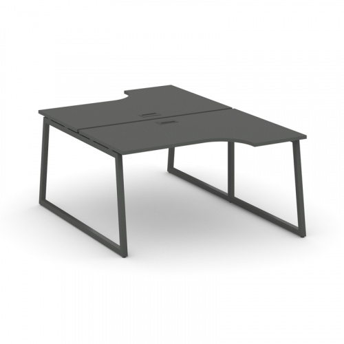 Style Project Рабочая станция эргоном. SN-4T1.DRPA-001 Акация Лорка/Металл Антрацит/Заглушка Пластик фото 14