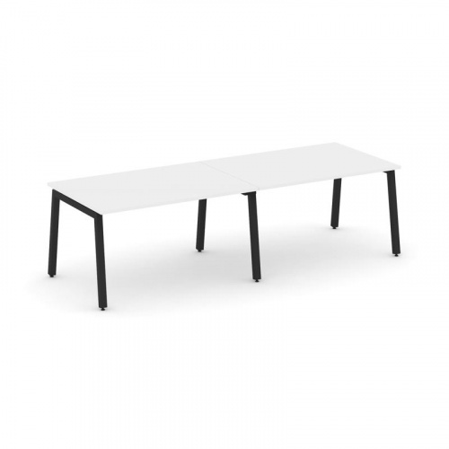 Style Project Стол переговорный SN-5A.SPRG-014.3 Тиквуд Светлый/Металл Антрацит 3160*980*750 фото 3