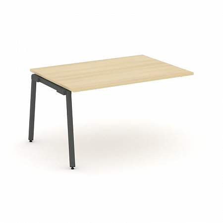 Style Project Проходной наб. элем. перег. стола SN-4A.NSPRG-002.3 Акация Лорка/Металл Антрацит 1180*