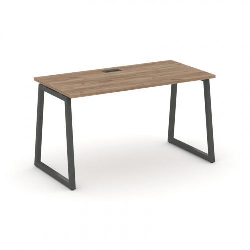 Style Project Стол письменный SN-4T1.SP-012 Акация Лорка/Металл Антрацит/Заглушка Пластик Черный 118 фото 10