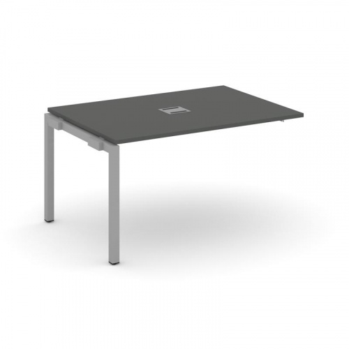 Style Project Проходной наб. элем. перег. стола SN-5P.NSPRG-003 Вяз Благородный/Металл Черный 1380*9 фото 15