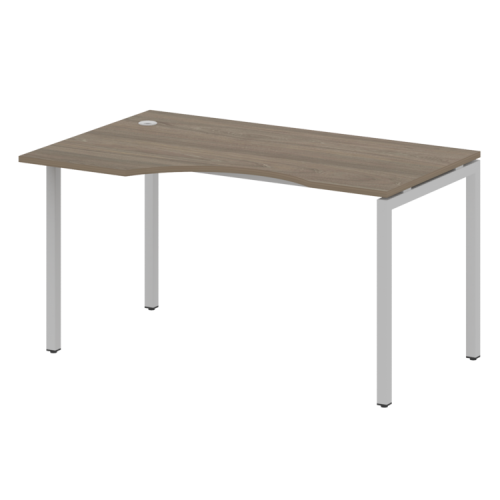 Стол криволинейный левый на П-обр. м/к Metal System Quattro 40БП.СА-2 (L) фото 3