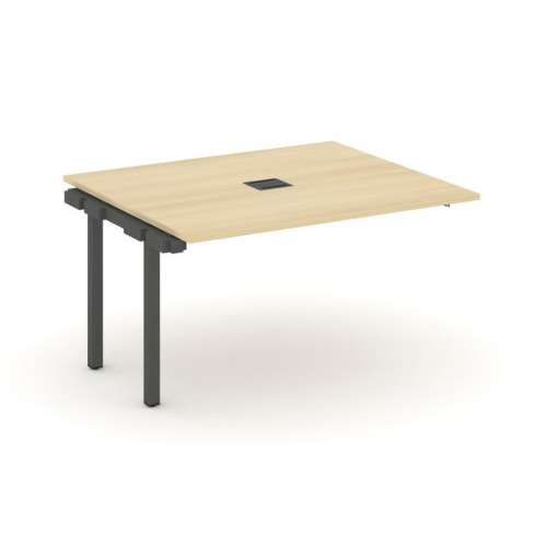 Style Project Проходной наб. элем. перег. стола SN-5P.NSPRG-032 Дуб Наварра/Металл Белый 1180*1180*7 фото 24