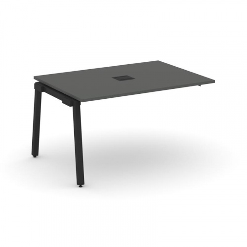 Style Project Проходной наб. элем. перег. стола SN-5A.NSPRG-002 Вяз Благородный/Металл Антрацит 1180