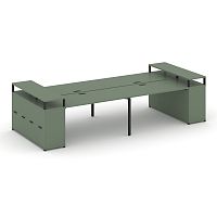 Бенч-система с опорными распашными шкафами Concept CN.DRS-265