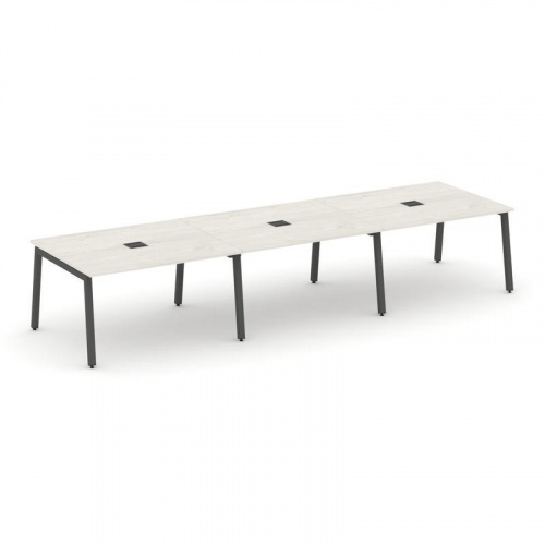 Style Project Стол переговорный SN-5A.SPRG-052 Дуб Табак/Металл Антрацит 3540*1180*750 фото 25