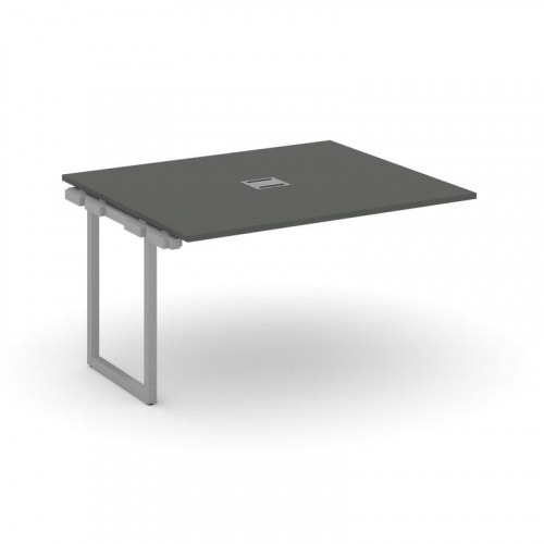 Style Project Проходной наб. элем. перег. стола SN-4O.NSPRG-032 Антрацит/Металл Белый 1180*1180*750 фото 10